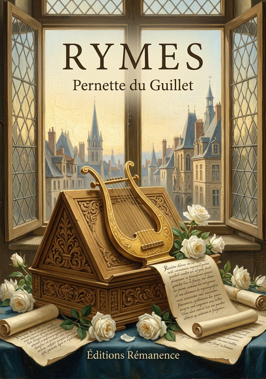 Livre Rymes par Pernette du Guillet - Couverture - Editions Remanence