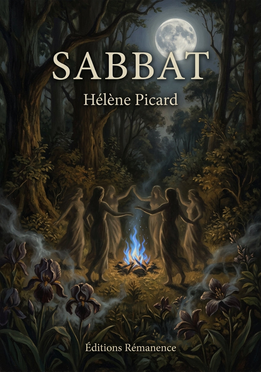 Livre Sabbat par Hélène Picard - Couverture - Editions Remanence
