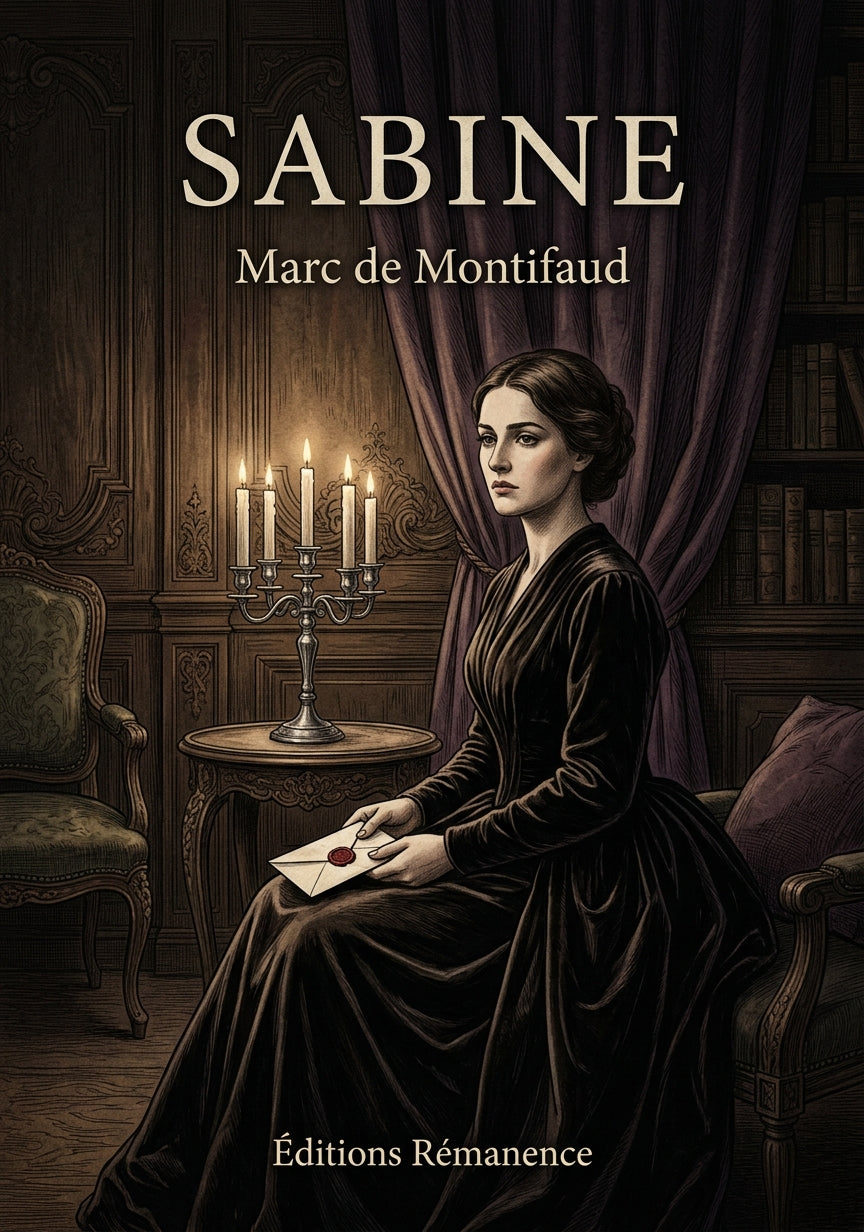 Livre Sabine par Marc de Montifaud - Couverture - Editions Remanence
