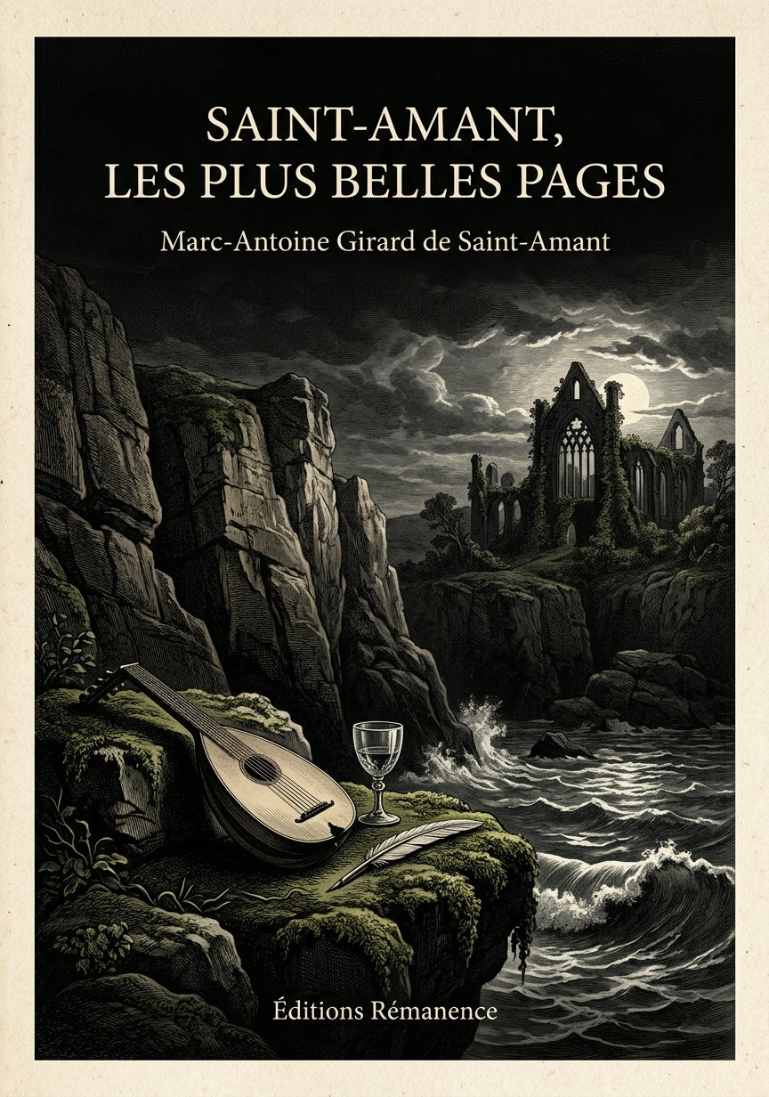 Livre Saint-Amant, les plus belles pages par Marc-Antoine Girard de Saint-Amant - Couverture - Editions Remanence