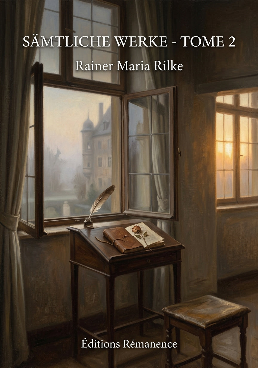 Livre Sämtliche Werke - Tome 2 par Rainer Maria Rilke - Couverture - Editions Remanence