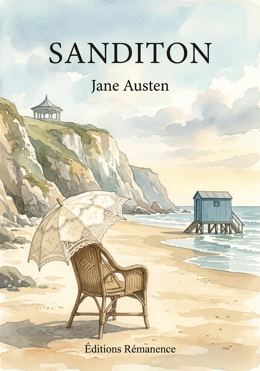 Livre Sanditon par Jane Austen - Couverture - Editions Remanence