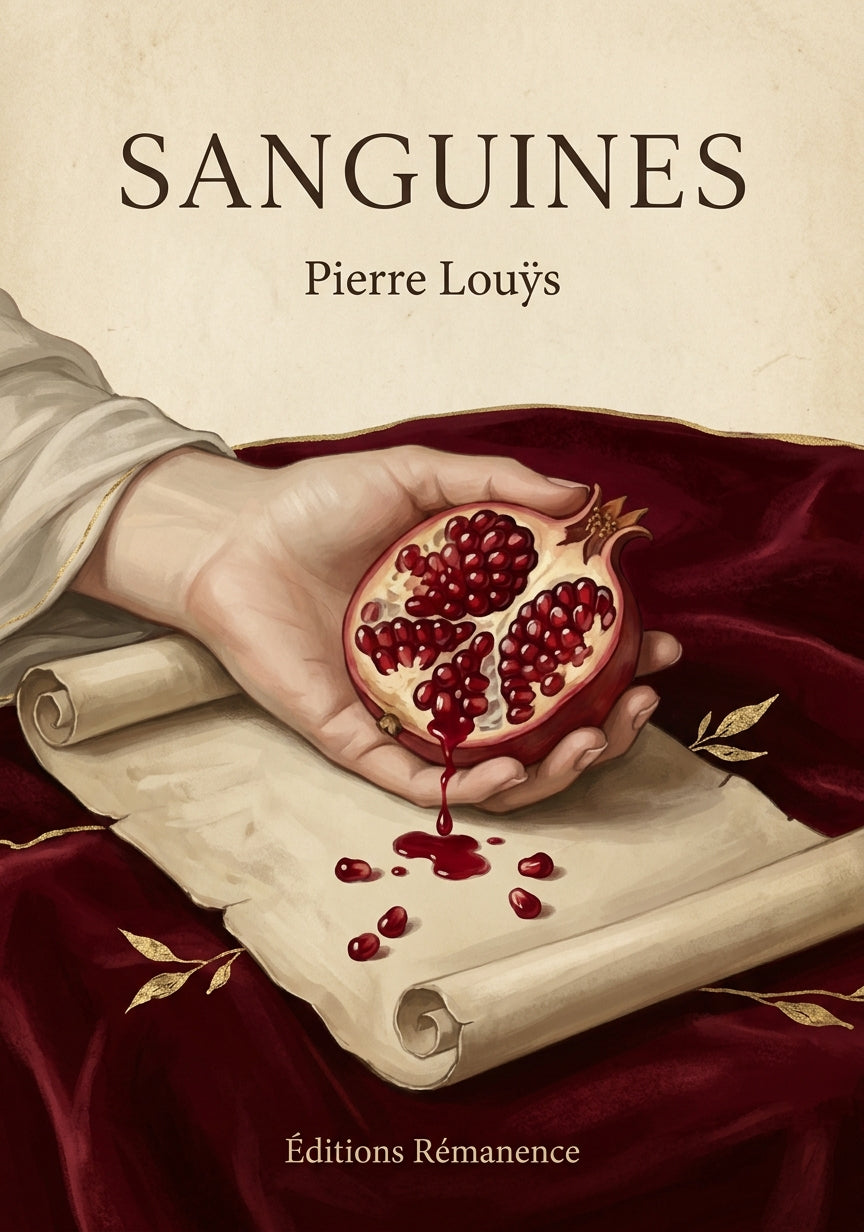 Sanguines - Pierre Louÿs (Couverture)