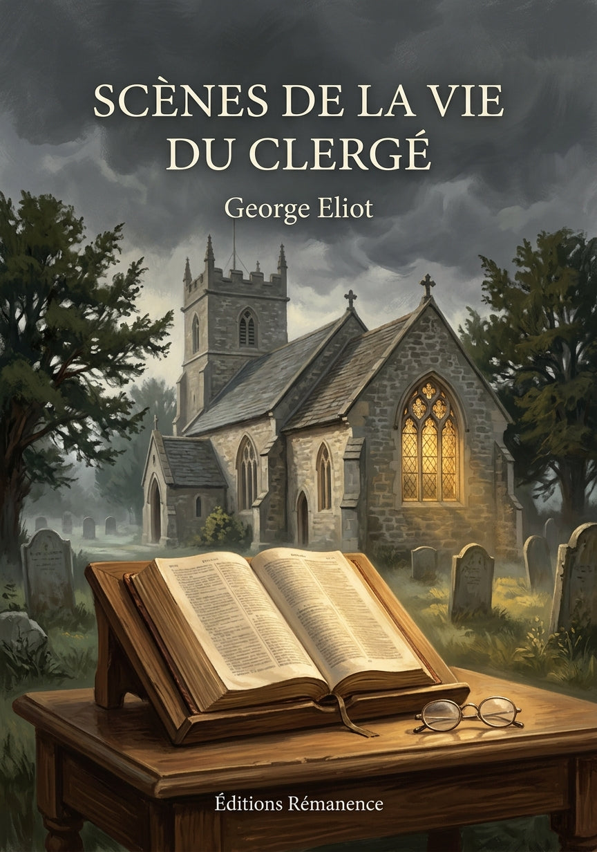 Livre Scènes de la vie du clergé par George Eliot - Couverture - Editions Remanence