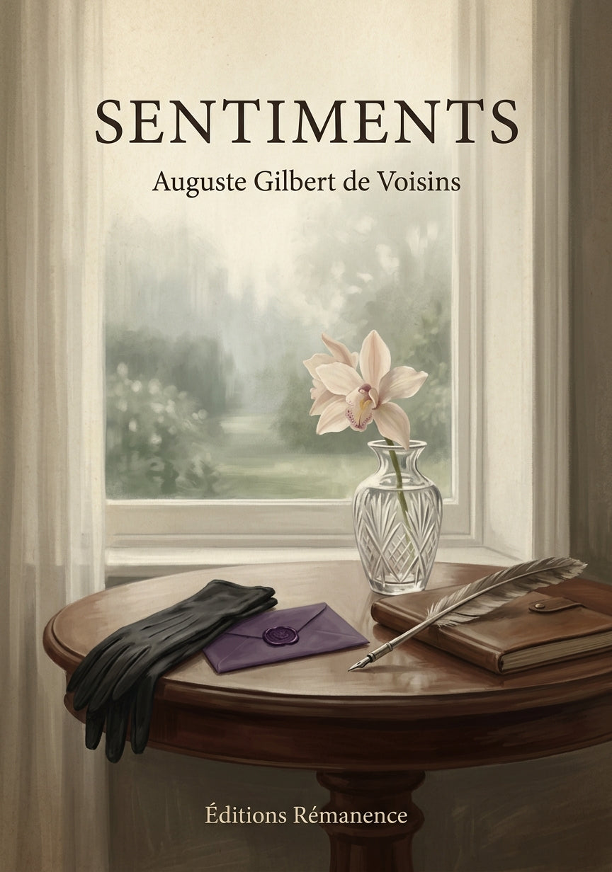 Sentiments - Auguste Gilbert de Voisins (Couverture)