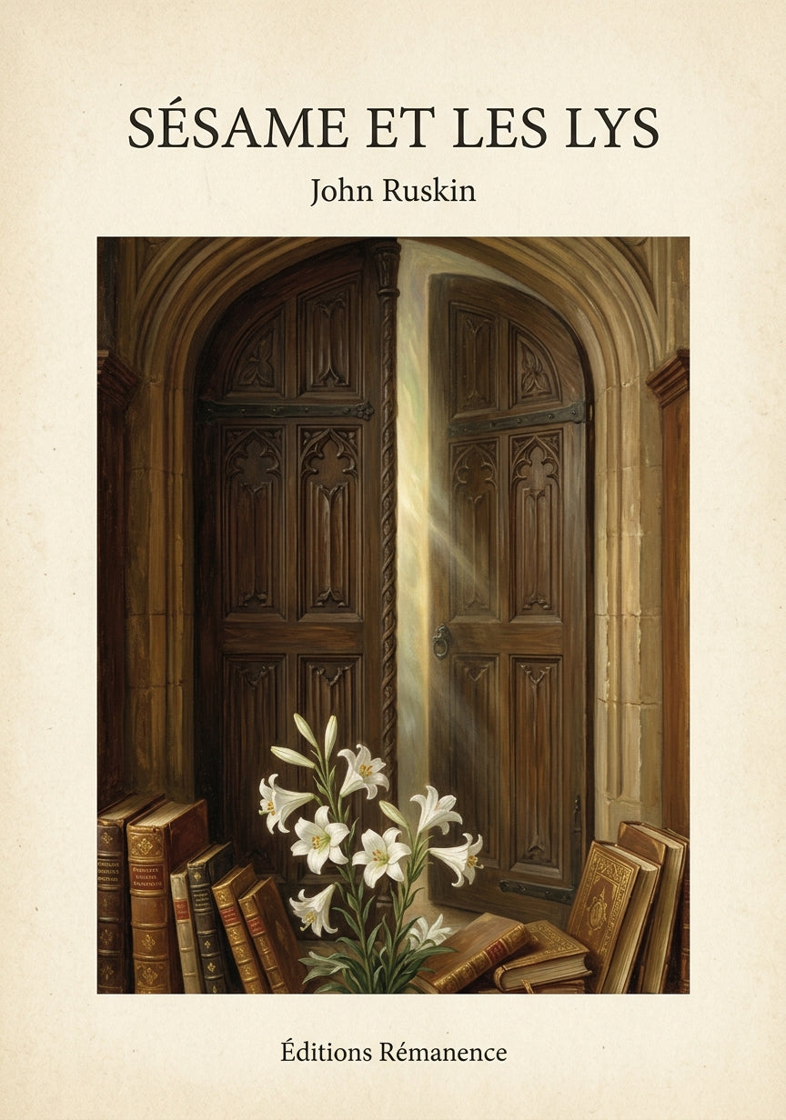 Sésame et les lys - John Ruskin (Couverture)