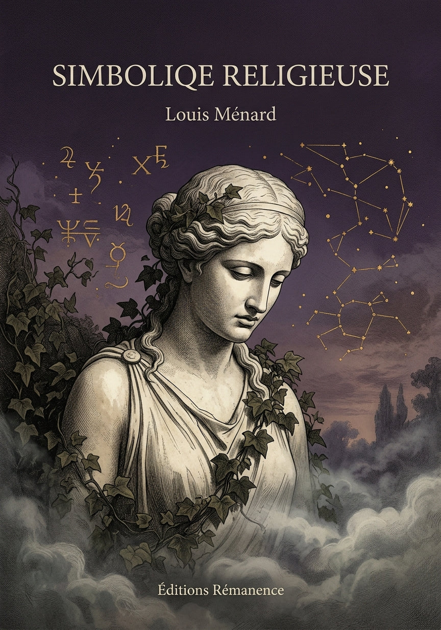 Livre Simboliqe Religieuse par Louis Ménard - Couverture - Editions Remanence