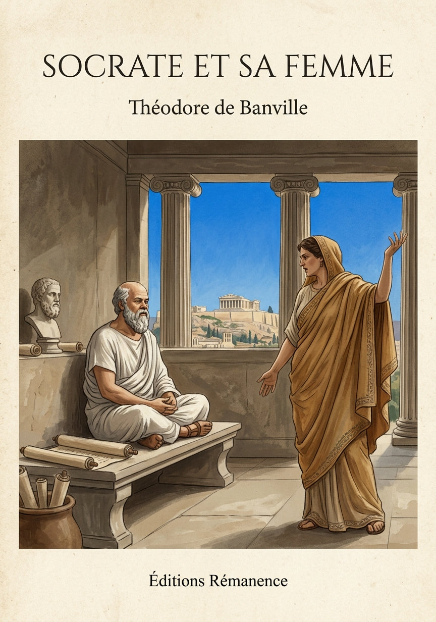 Socrate et sa femme - Théodore de Banville (Couverture)