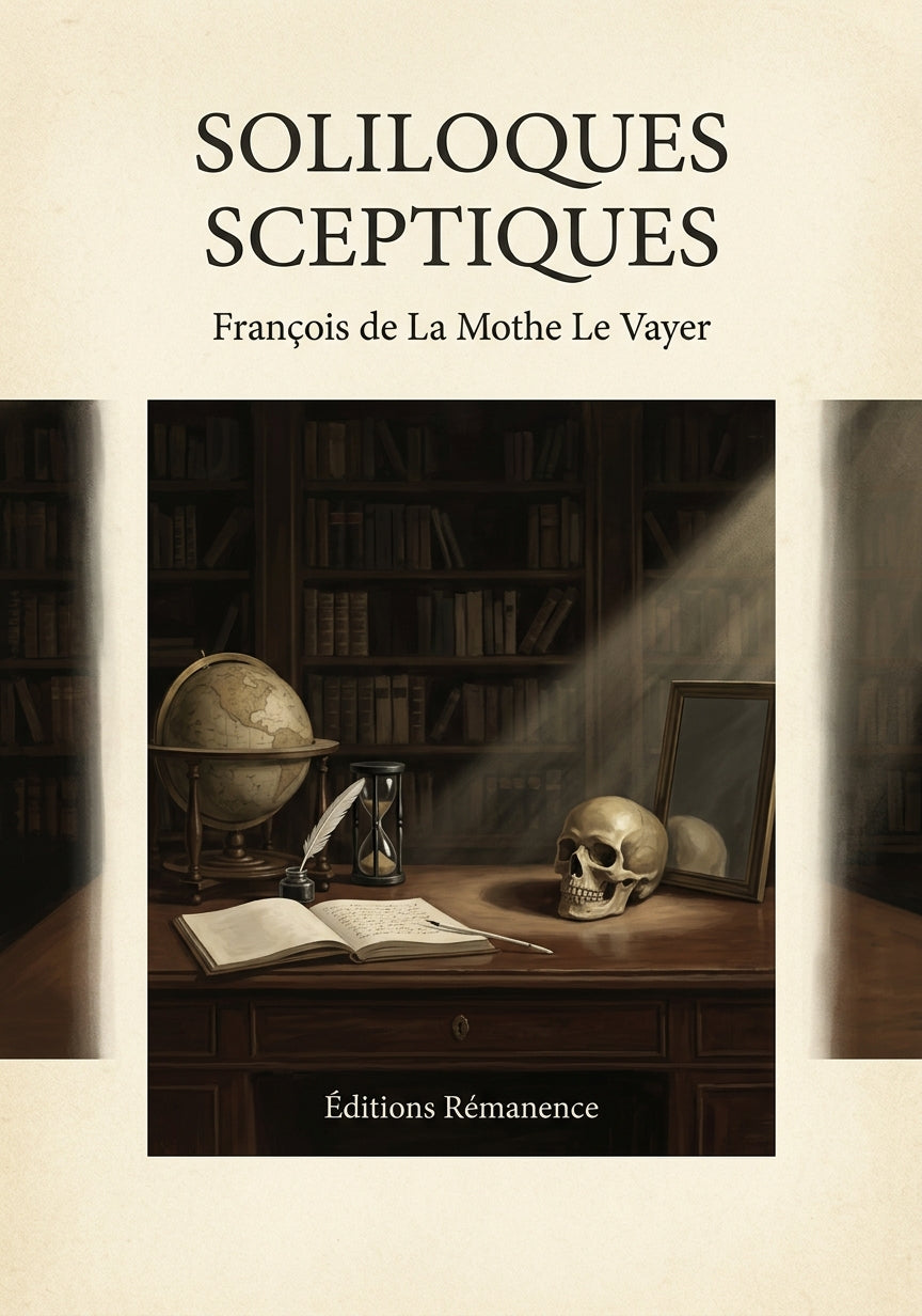 Soliloques sceptiques - François de La Mothe Le Vayer (Couverture)