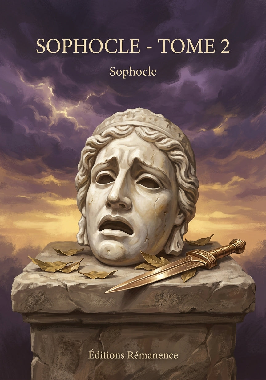 Livre Sophocle - Tome 2 par Sophocle - Couverture - Editions Remanence