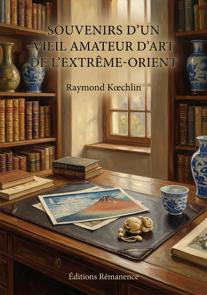 Livre Souvenirs d’un vieil amateur d’art de l’Extrême-Orient par Raymond Kœchlin - Couverture - Editions Remanence
