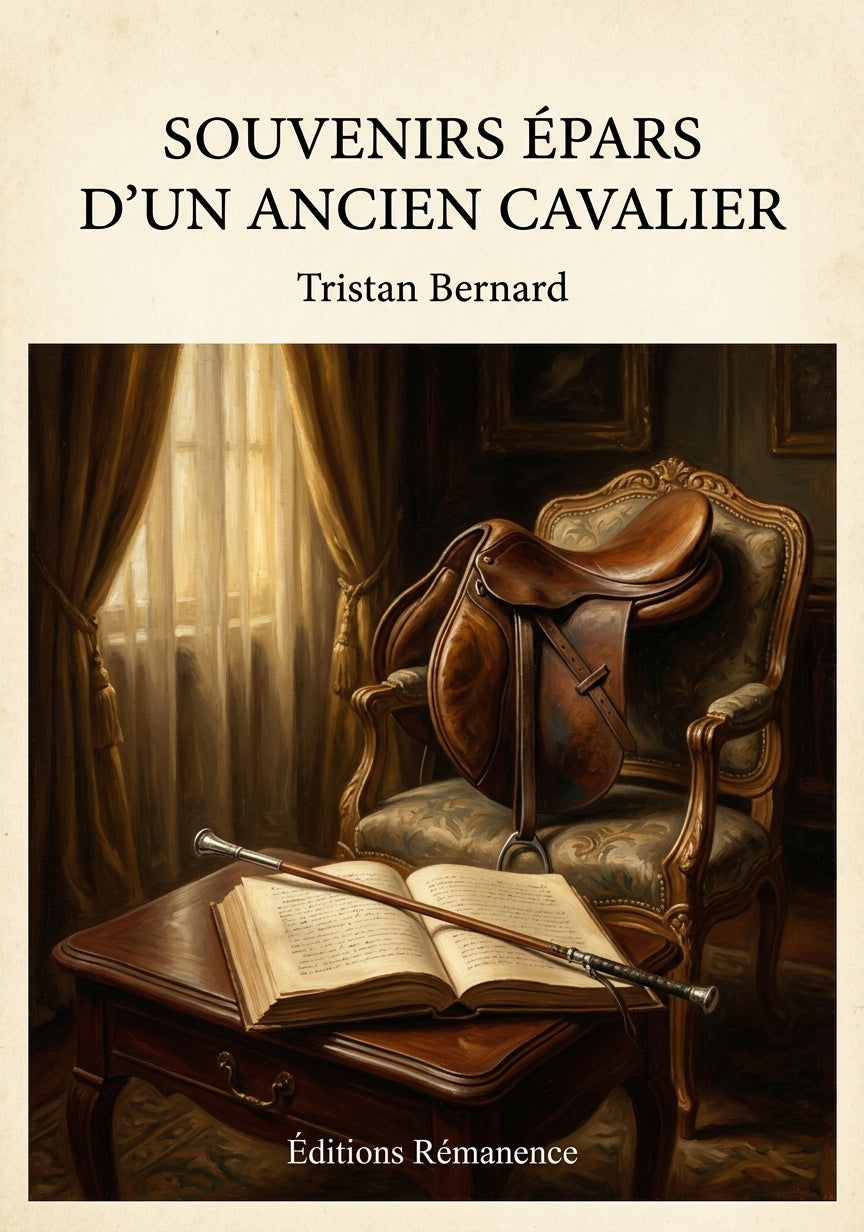 Souvenirs épars d'un ancien cavalier - Tristan Bernard (Couverture)
