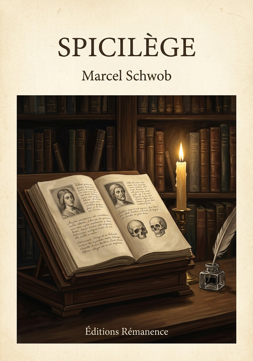 Spicilège - Marcel Schwob (Couverture)