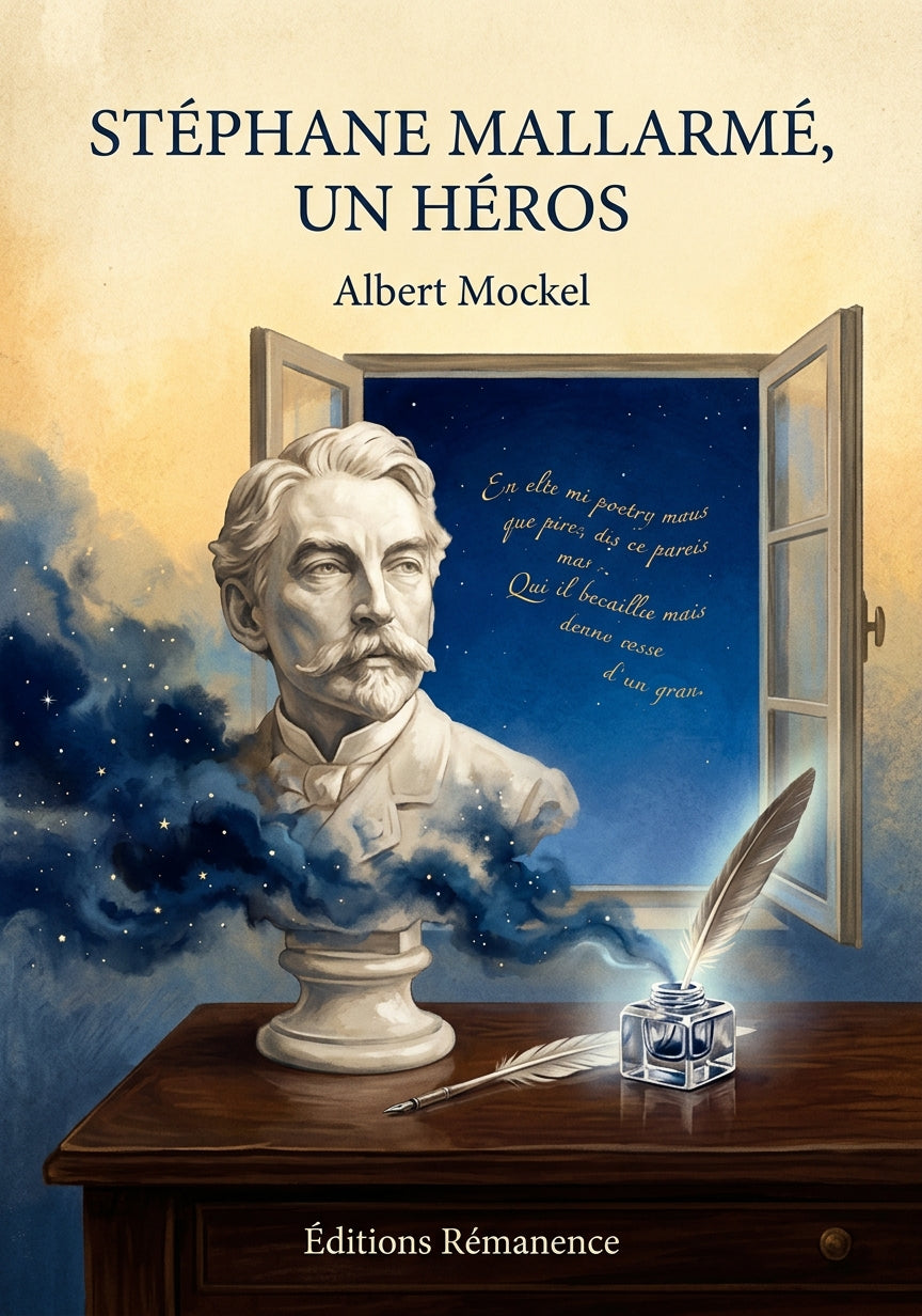 Livre Stéphane Mallarmé, un héros par Albert Mockel - Couverture - Editions Remanence
