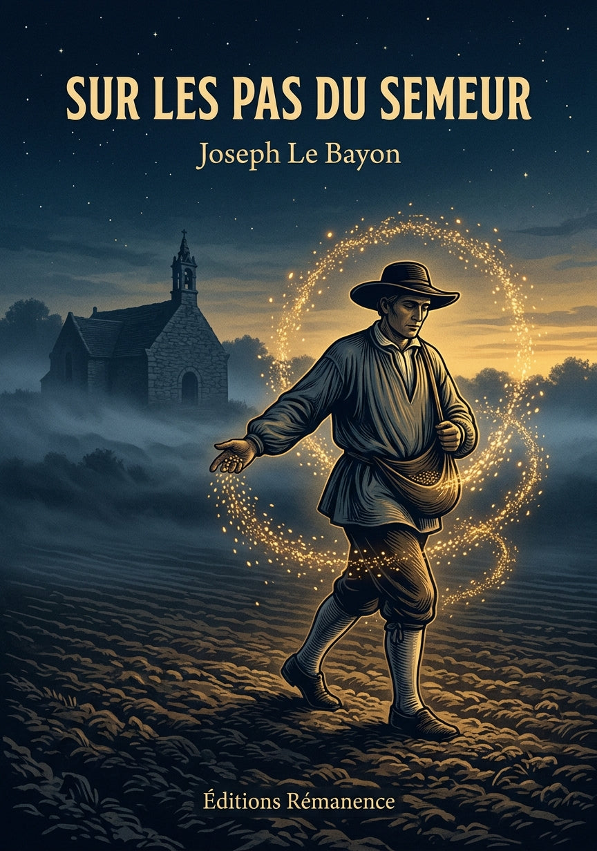 Livre Sur les pas du Semeur par Joseph Le Bayon - Couverture - Editions Remanence