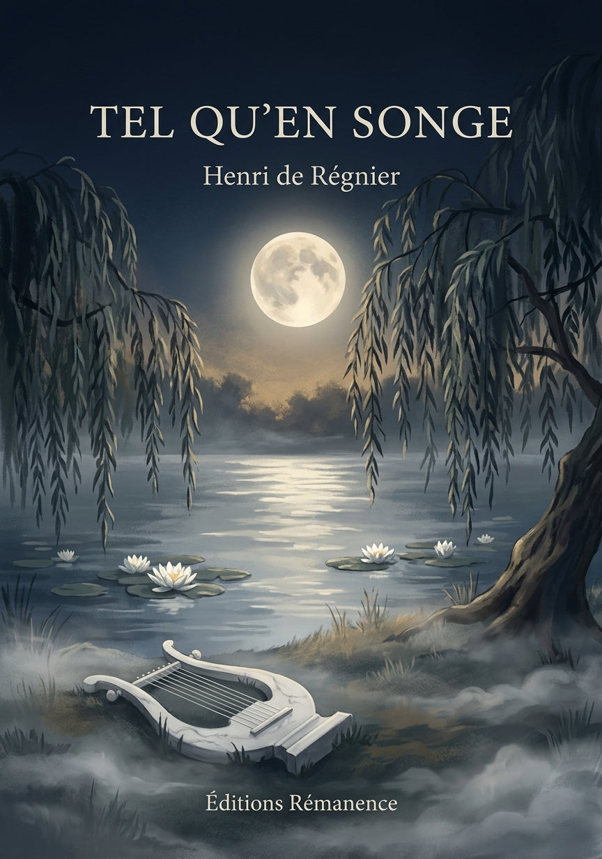 Livre Tel qu’en songe par Henri de Régnier - Couverture - Editions Remanence