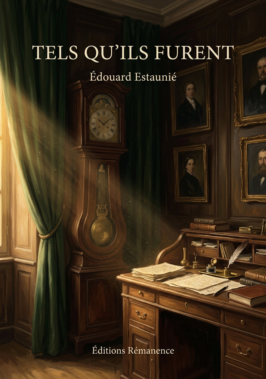 Livre Tels qu’ils furent par Édouard Estaunié - Couverture - Editions Remanence
