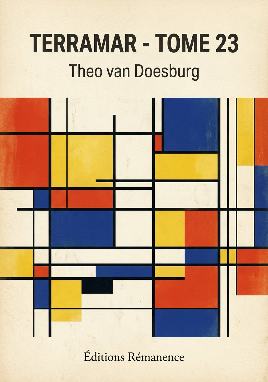 Livre Terramar - Tome 23 par Theo van Doesburg - Couverture - Editions Remanence