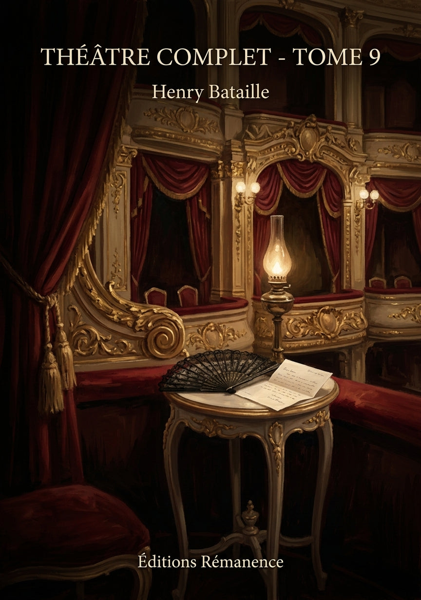 Livre Théâtre complet - Tome 9 par Georges Feydeau - Couverture - Editions Remanence