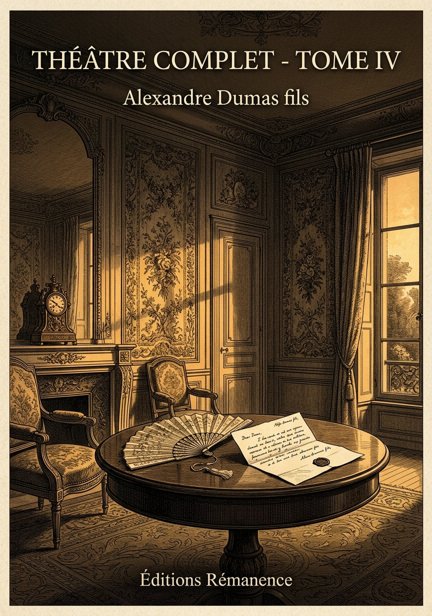 Livre Théâtre complet - Tome IV par Georges Feydeau - Couverture - Editions Remanence