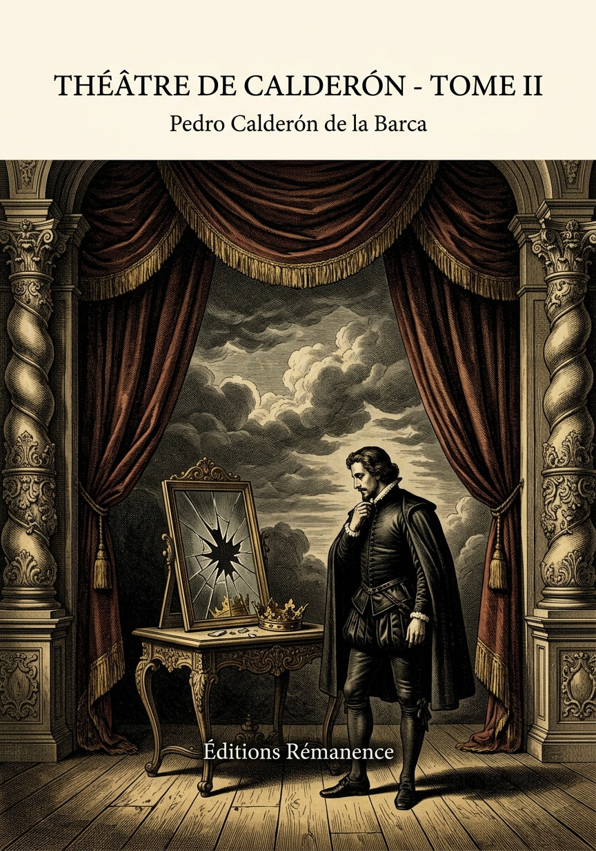 Livre Théâtre de Calderón - Tome II par Pedro Calderón de la Barca - Couverture - Editions Remanence