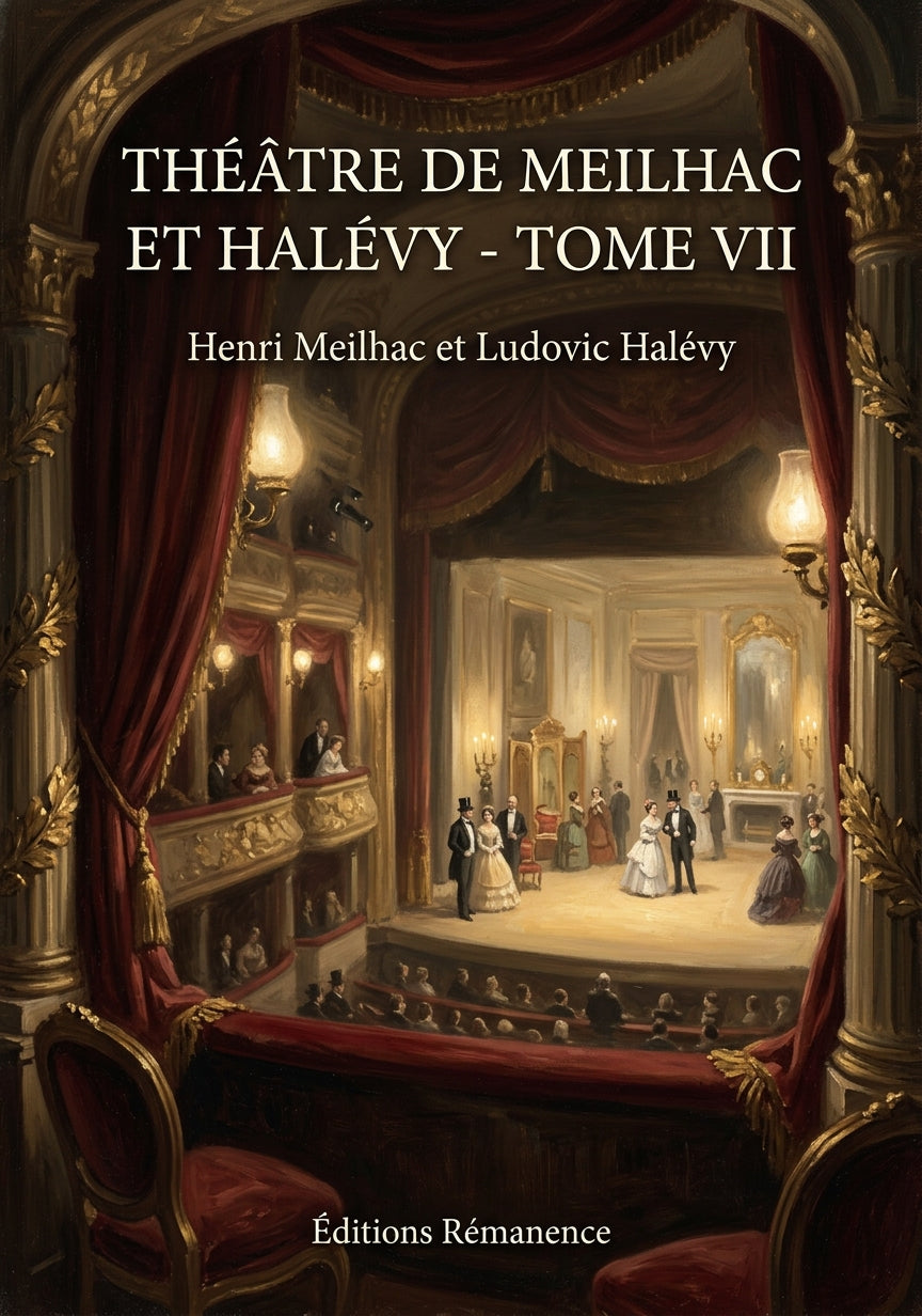 Livre Théâtre de Meilhac et Halévy - Tome VII par Henri Meilhac et Ludovic Halévy - Couverture - Editions Remanence