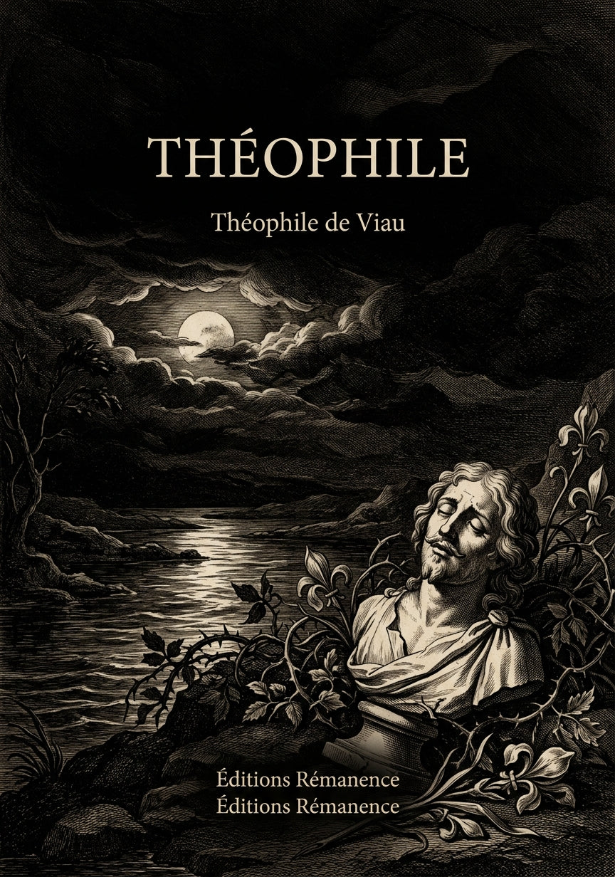 Livre Théophile par Théophile de Viau - Couverture - Editions Remanence