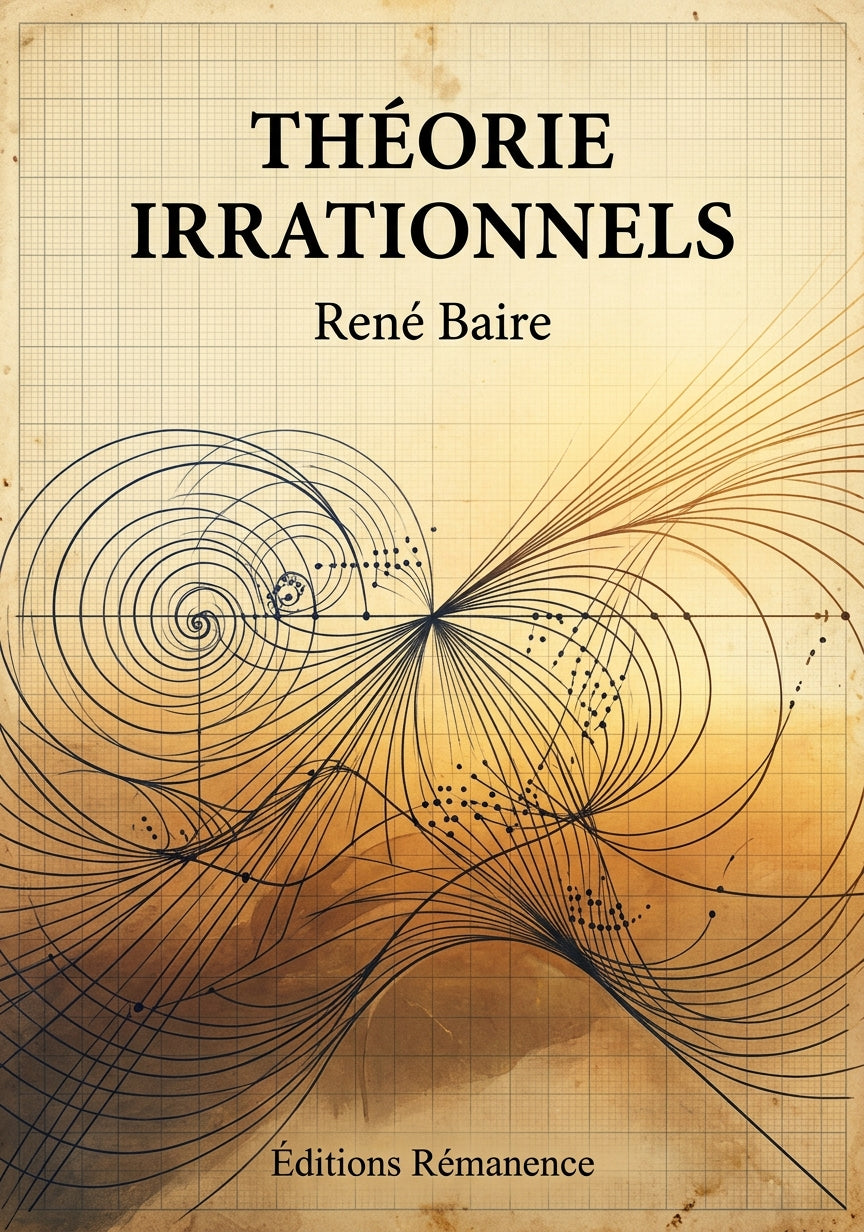 Livre Théorie irrationnels par René Baire - Couverture - Editions Remanence