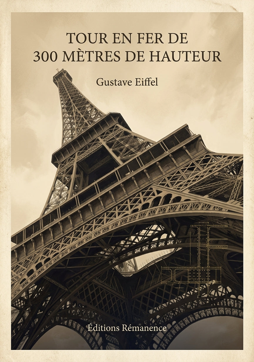 Tour en fer de 300 mètres de hauteur - Gustave Eiffel (Couverture)
