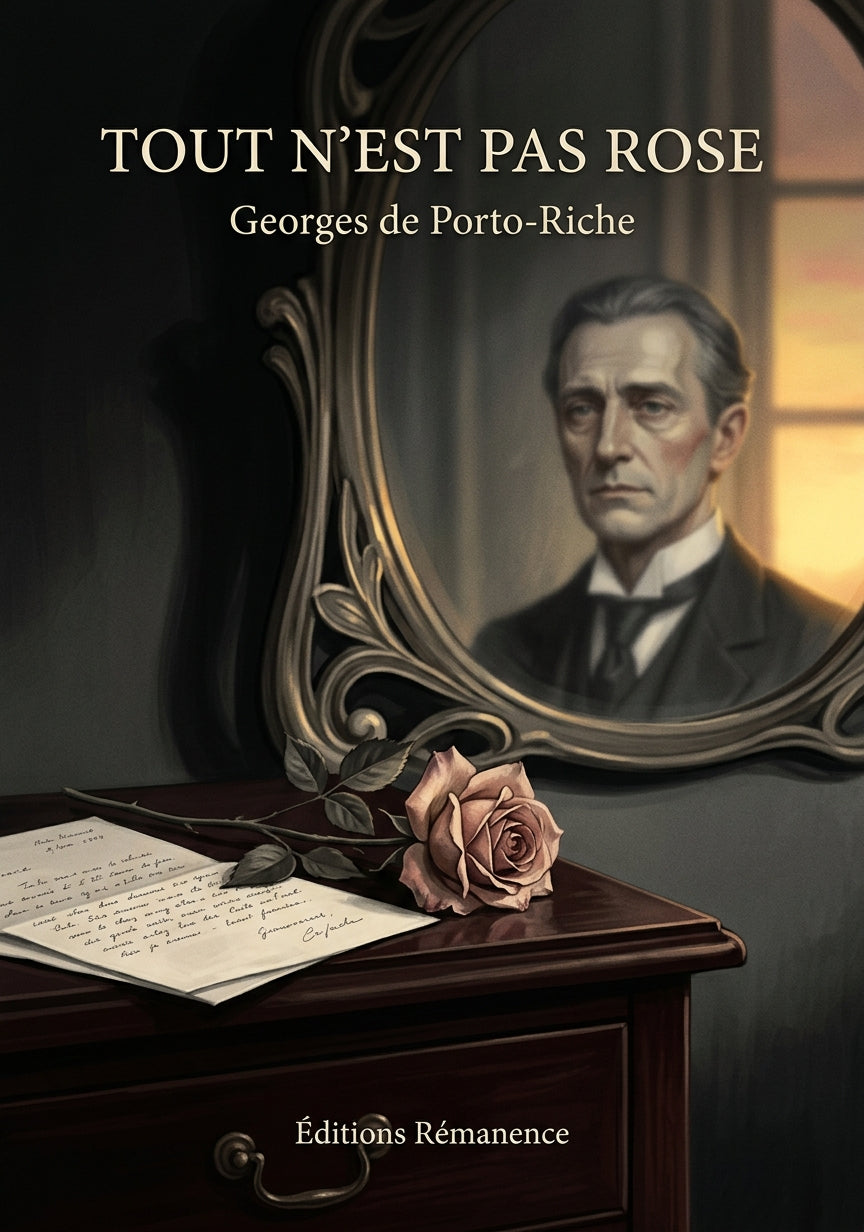 Livre Tout n’est pas rose par Georges de Porto-Riche - Couverture - Editions Remanence