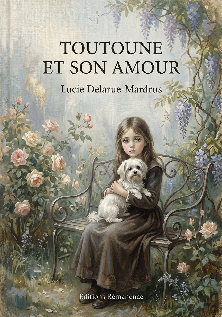 Livre Toutoune et son amour par Lucie Delarue-Mardrus - Couverture - Editions Remanence