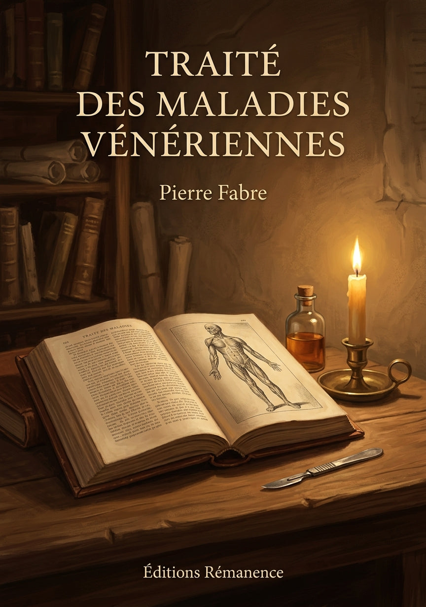 Livre Traité des maladies vénériennes par Pierre Fabre - Couverture - Editions Remanence