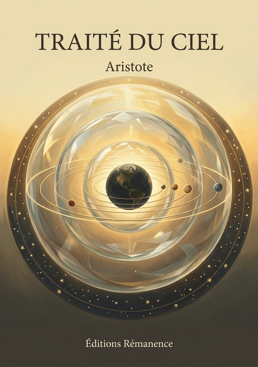 Livre Traité du Ciel par Aristote - Couverture - Editions Remanence