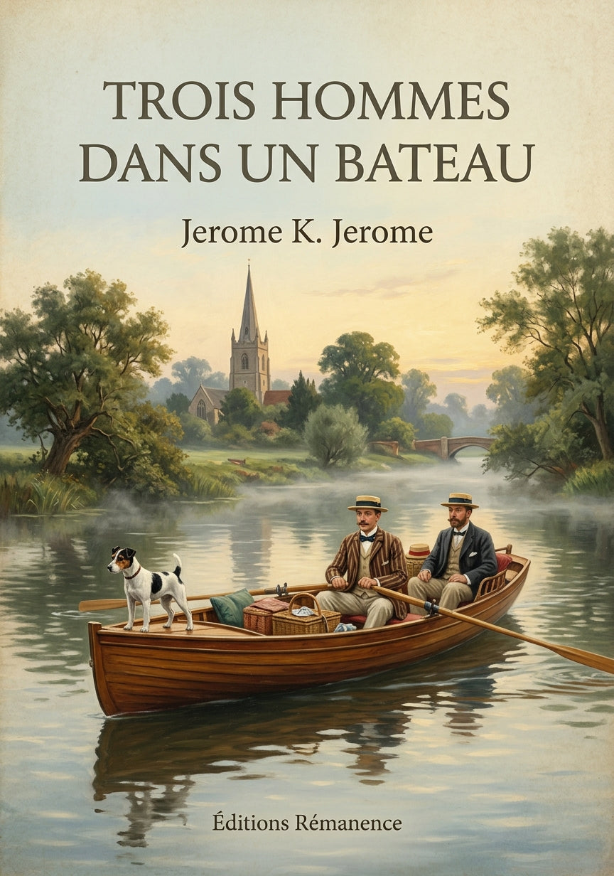 Trois hommes dans un bateau - Jerome K. Jerome (Couverture)