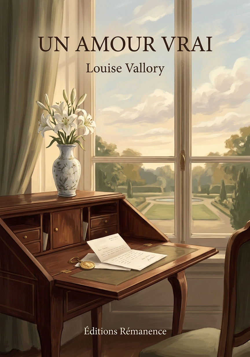 Livre Un amour vrai par Louise Vallory - Couverture - Editions Remanence