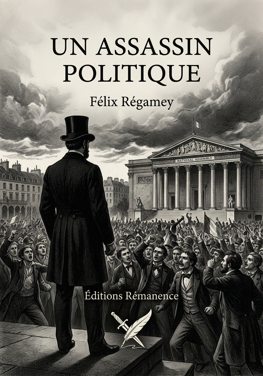 Livre Un assassin politique par Félix Régamey - Couverture - Editions Remanence