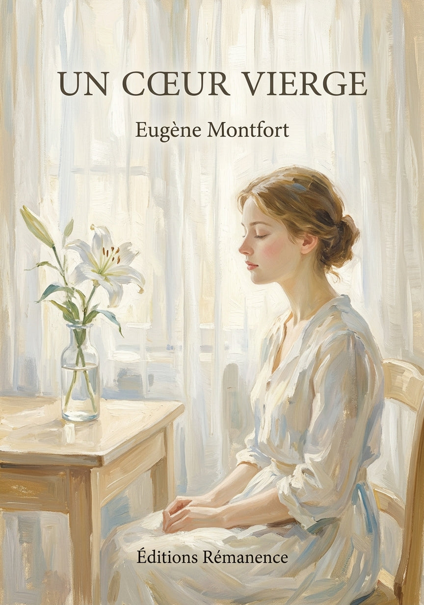 Livre Un cœur vierge par Eugène Montfort - Couverture - Editions Remanence