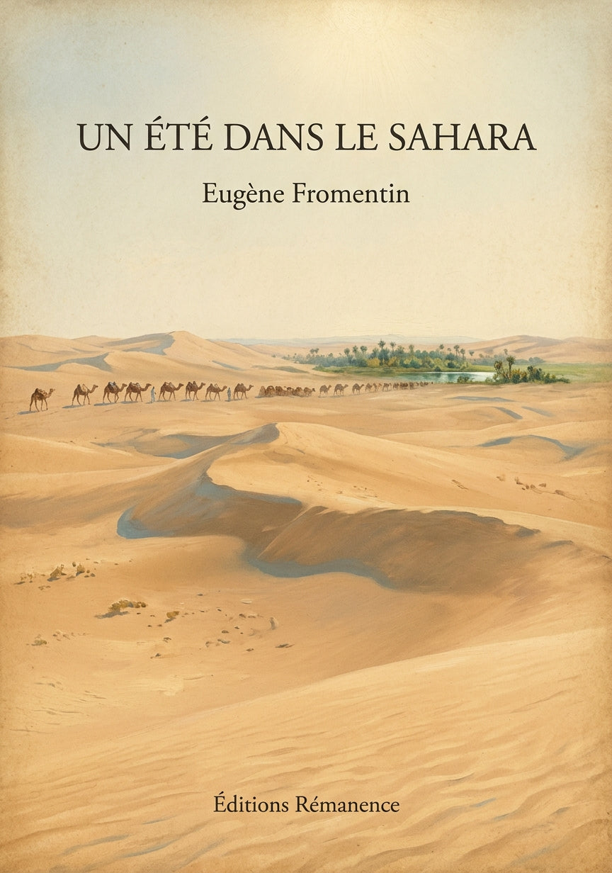 Un été dans le Sahara - Eugène Fromentin (Couverture)