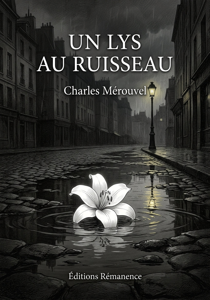Livre Un lys au ruisseau par Charles Mérouvel - Couverture - Editions Remanence
