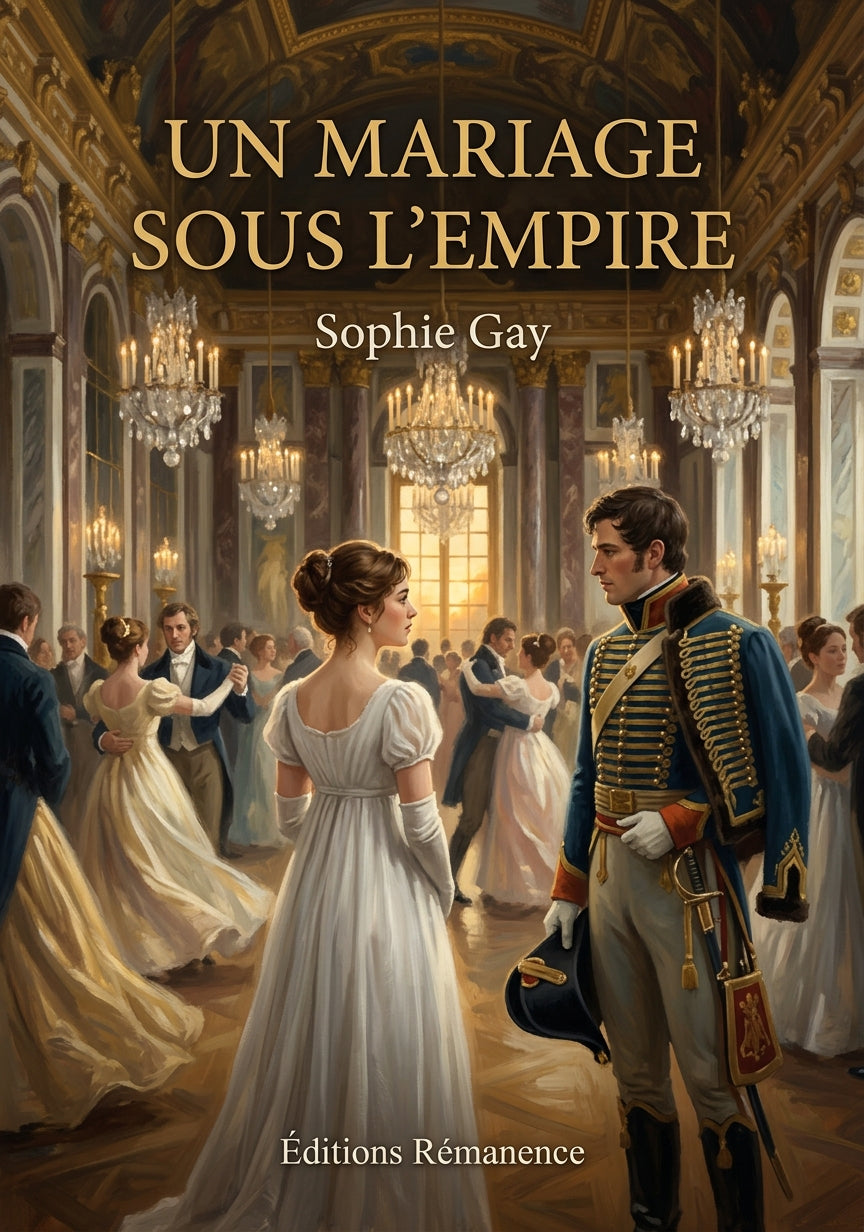 Livre Un mariage sous l’empire par Sophie Gay - Couverture - Editions Remanence