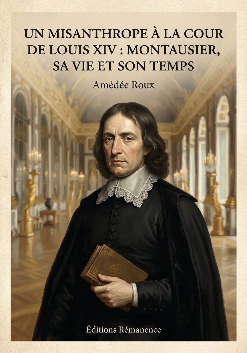 Un Misanthrope à la Cour de Louis XIV : Montausier, sa vie et son temps - Amédée Roux (Couverture)