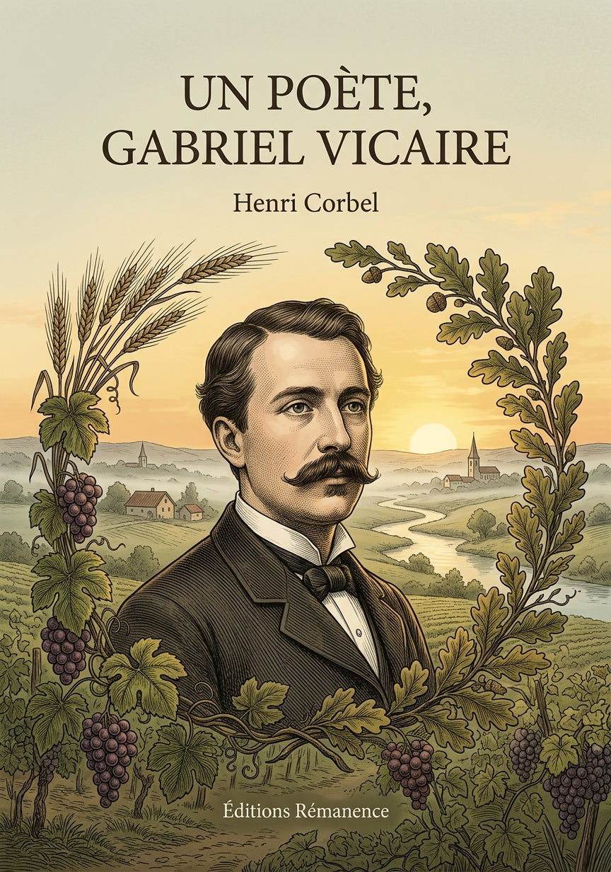Livre Un poète, Gabriel Vicaire par Henri Corbel - Couverture - Editions Remanence