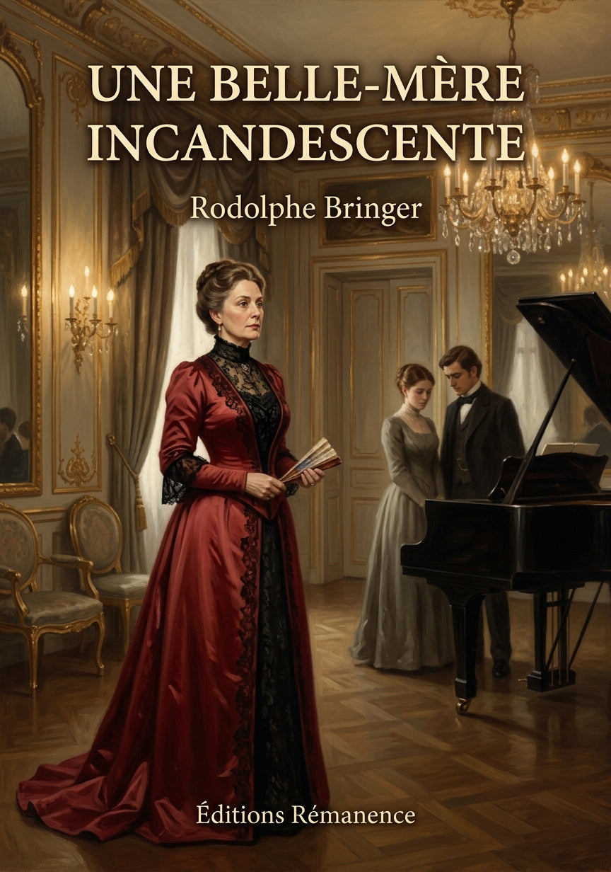 Livre Une belle-mère incandescente par Rodolphe Bringer - Couverture - Editions Remanence