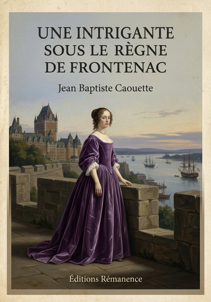 Une Intrigante sous le règne de Frontenac - Jean Baptiste Caouette (Couverture)
