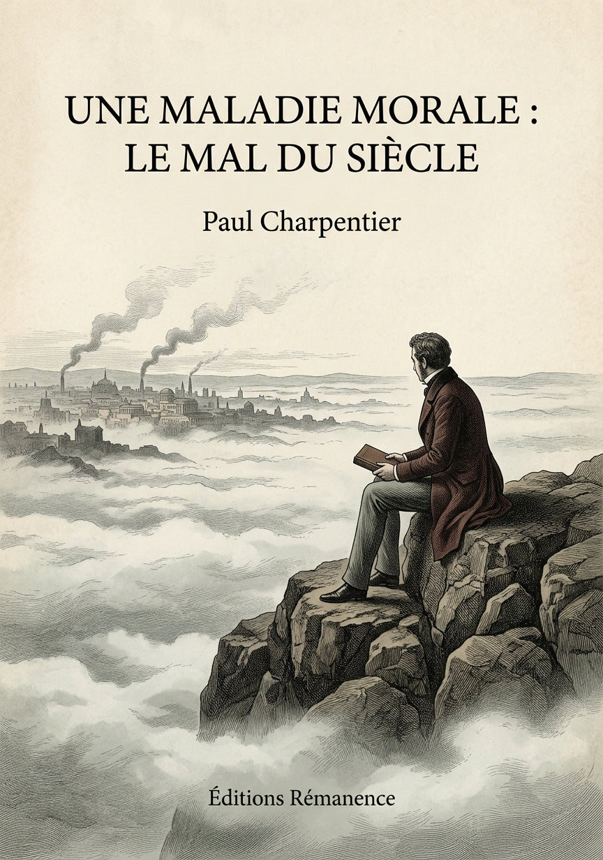 Une Maladie Morale : Le mal du siècle - Paul Charpentier (Couverture)