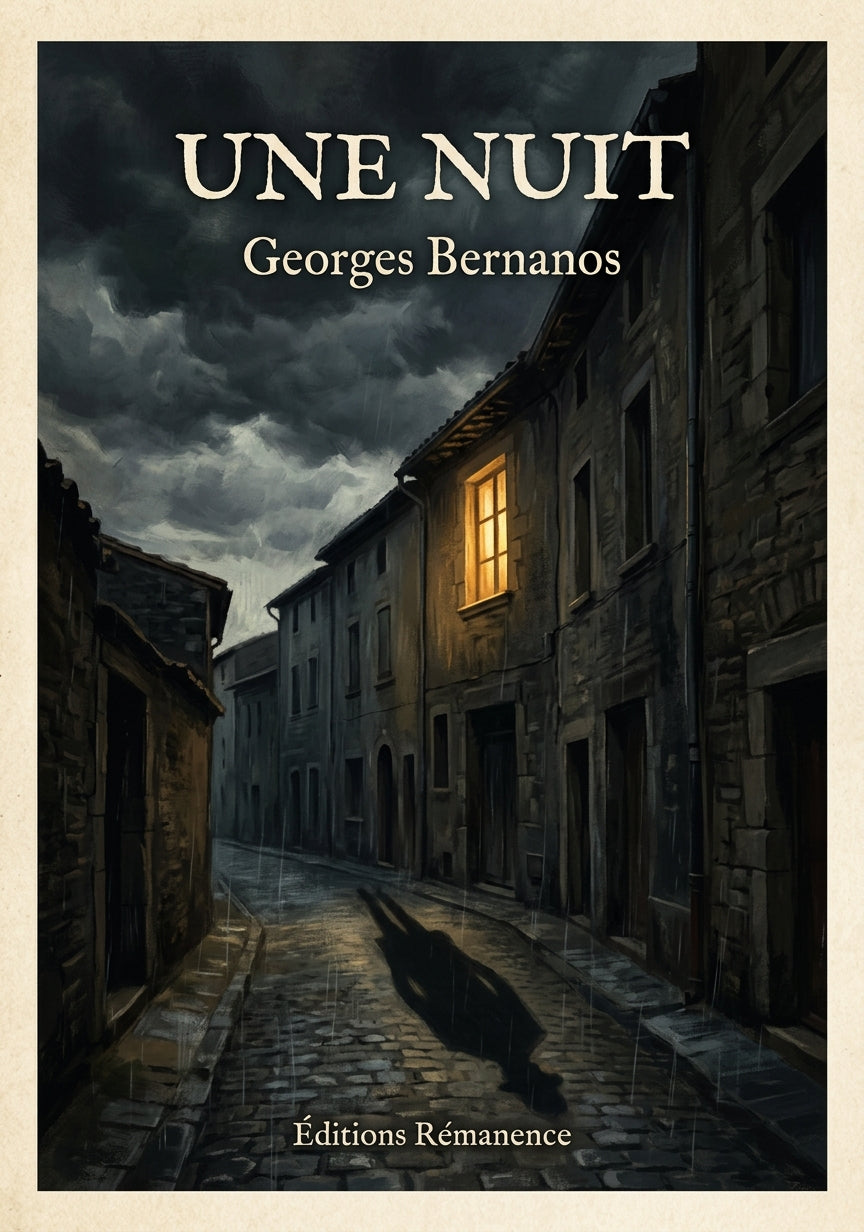 Une nuit - Georges Bernanos (Couverture)