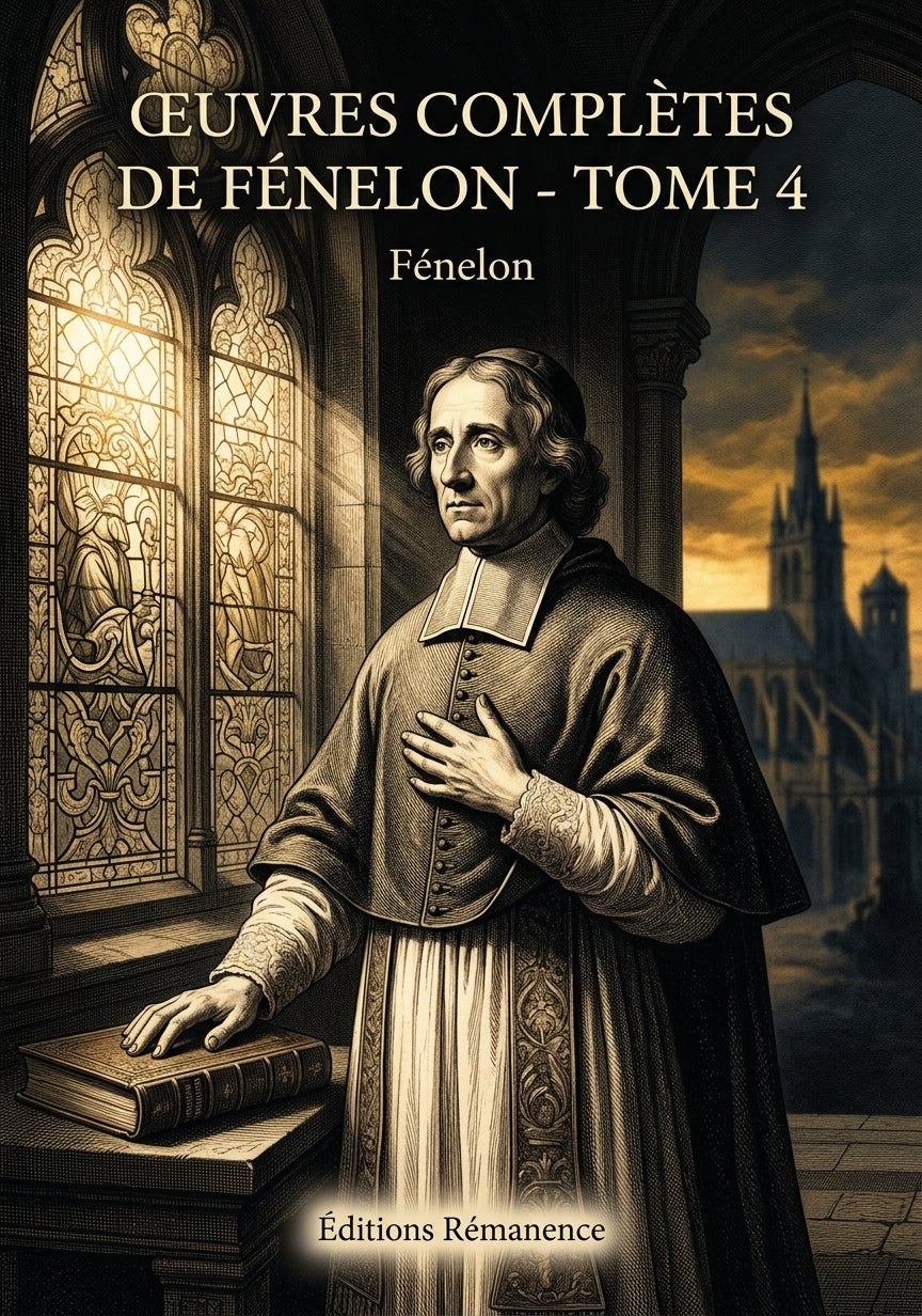 Livre Œuvres complètes de Fénelon - Tome 4 par Fénelon - Couverture - Editions Remanence