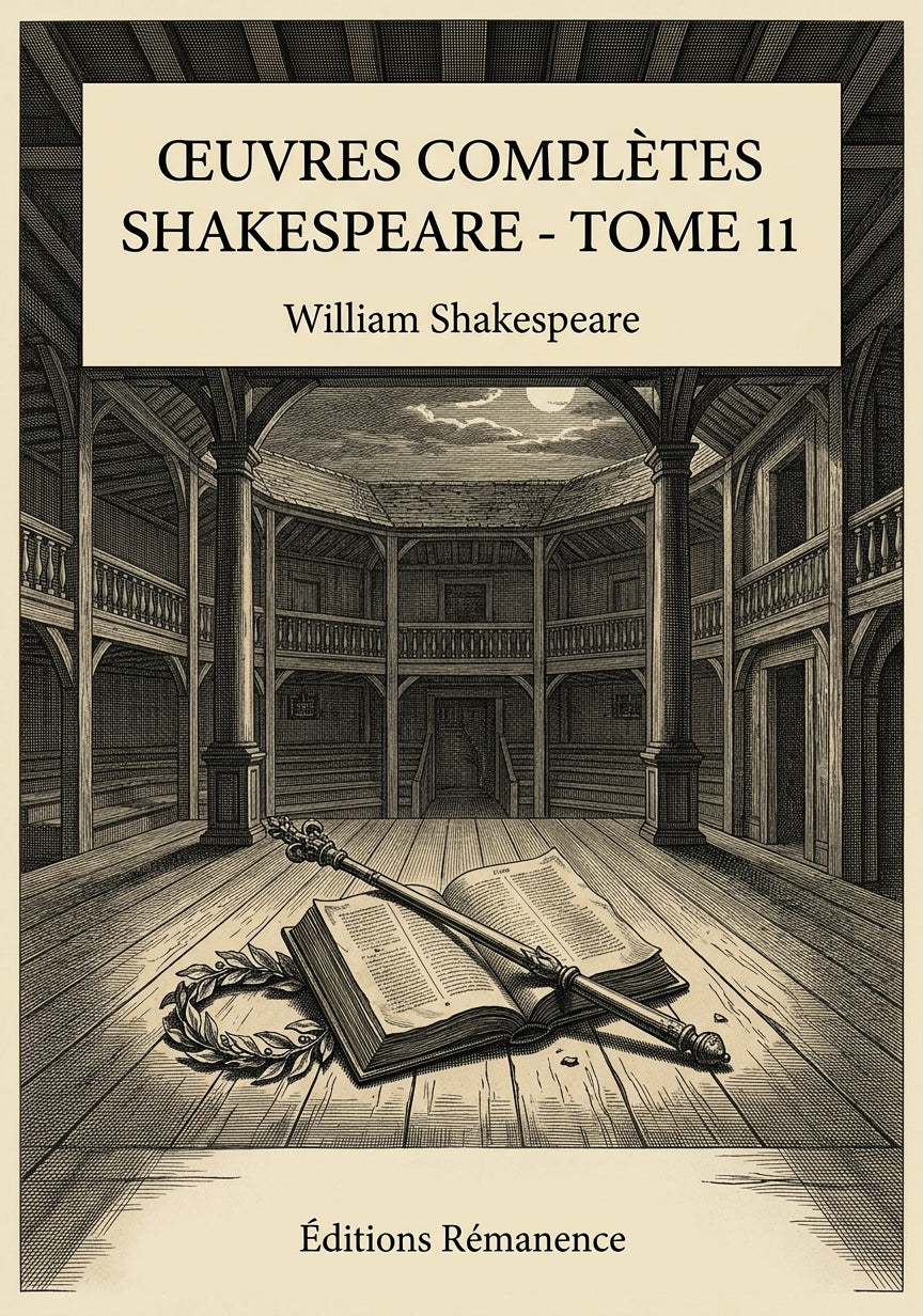 Livre Œuvres complètes de Shakespeare - Tome 11 par William Shakespeare - Couverture - Editions Remanence