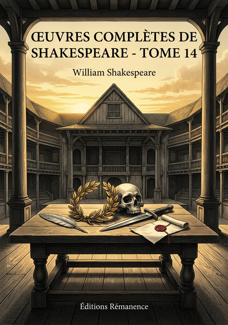 Livre Œuvres complètes de Shakespeare - Tome 14 par William Shakespeare - Couverture - Editions Remanence