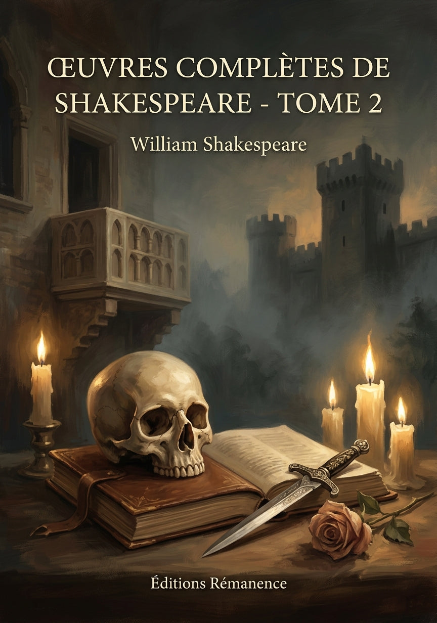 Livre Œuvres complètes de Shakespeare - Tome 2 par William Shakespeare - Couverture - Editions Remanence